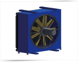 AC motor fan cooler